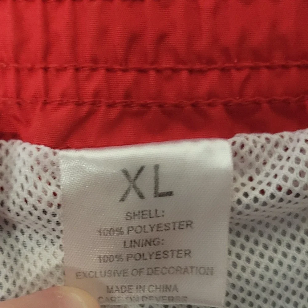 MLB St Louis Cardinals Swim Trunks Mens XL Navy Blue Tropical Board Shorts C716